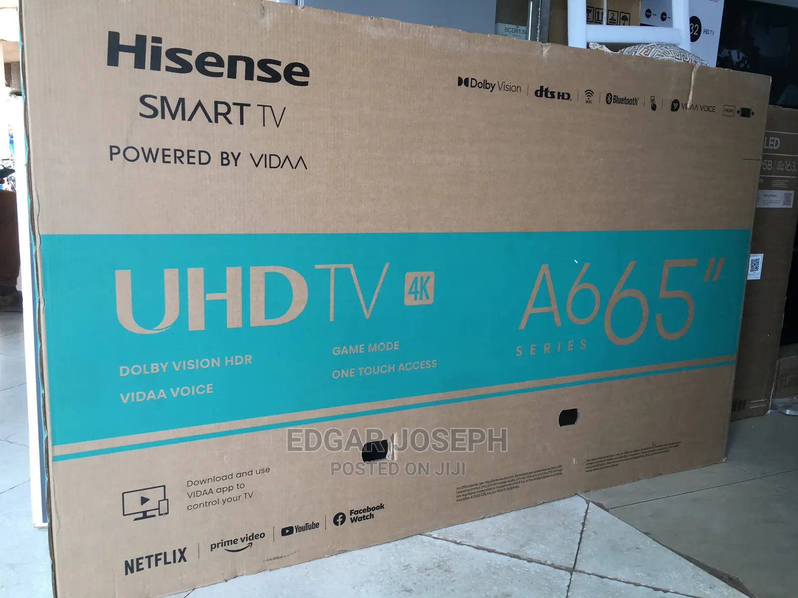 UHD 65 Inches Hisense Smart Tv