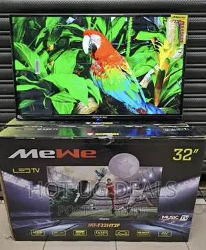 Mewe 32’’ Digital LED TV FRAMELESS (Free to Air Inbuilt)
