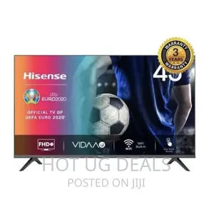 Hisense 43" Frameless Flat Screen Digital - Smart Tv - Black