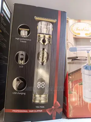 Gold Rechargeable Hair Clipper