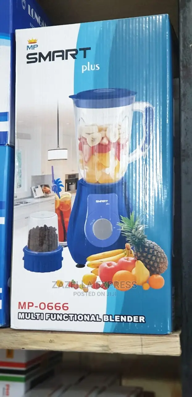 Smartplus Powerful 2 in 1 Multifunctional Blender – Blue