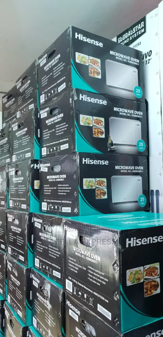 Hisense Microwave Oven 20l Silver | H20moms11
