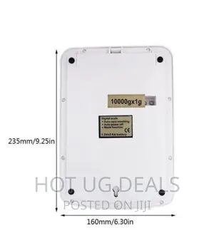 10kg Digital Kitchen Weighing Scale / Balance - White