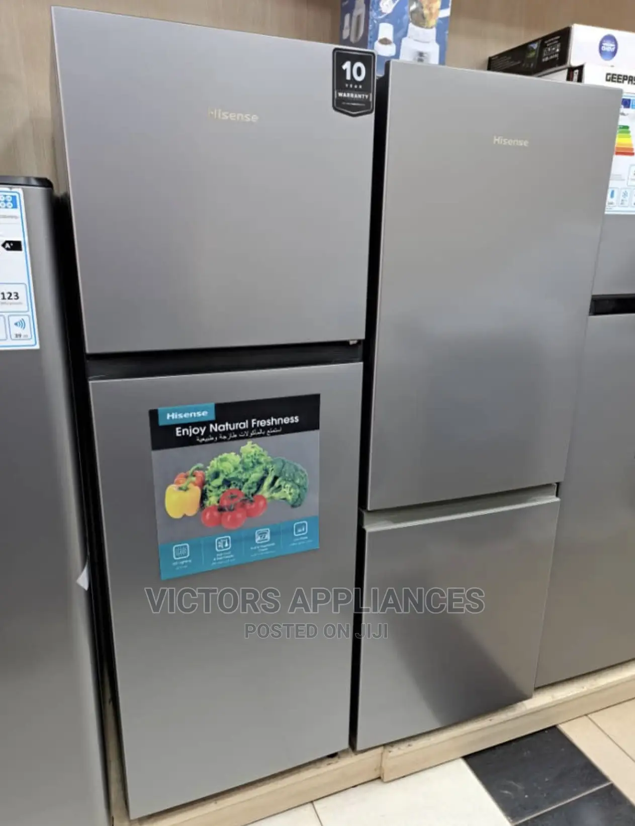 Hisense 200L Double Door Refrigerator Original Brand New