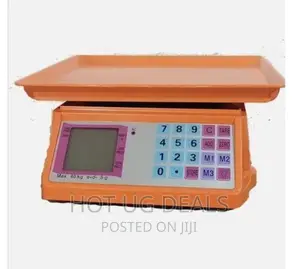 Electronic Price Computing Weighing Scale 40kg - Orange