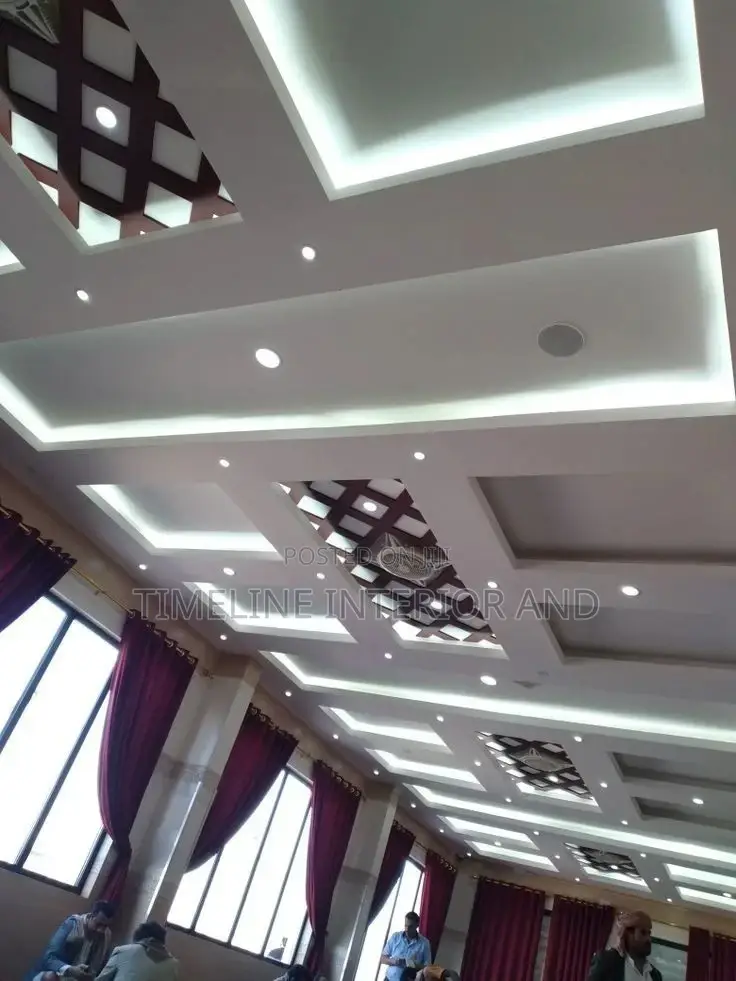 Plaster Boards Ceiling.