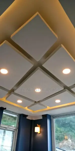 Gypsum Plaster Boards Ceiling.