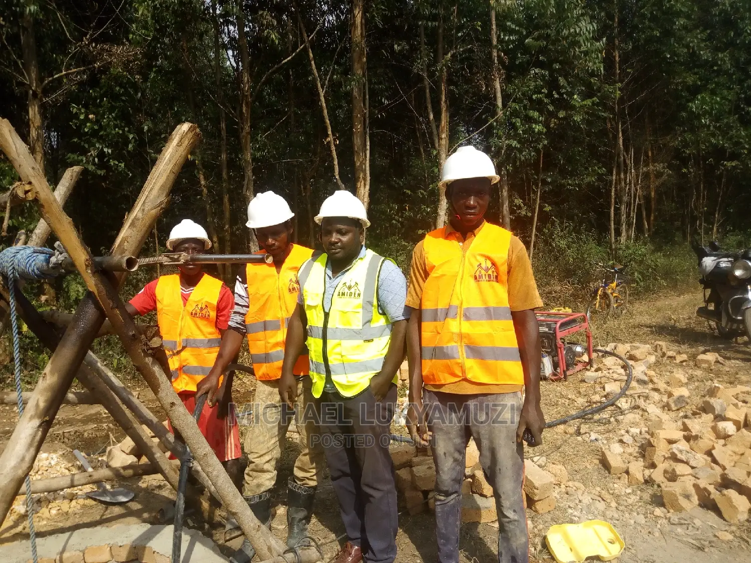 Underground Water Well Construction