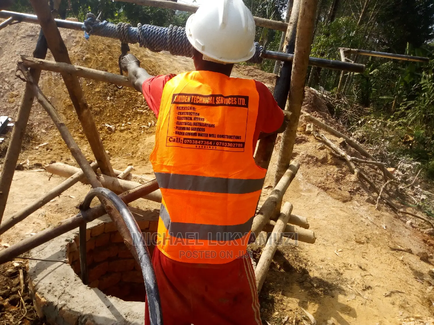 Underground Water Well Construction