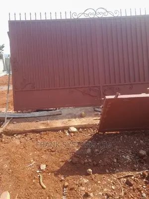 Sliding Gate Brown in Color