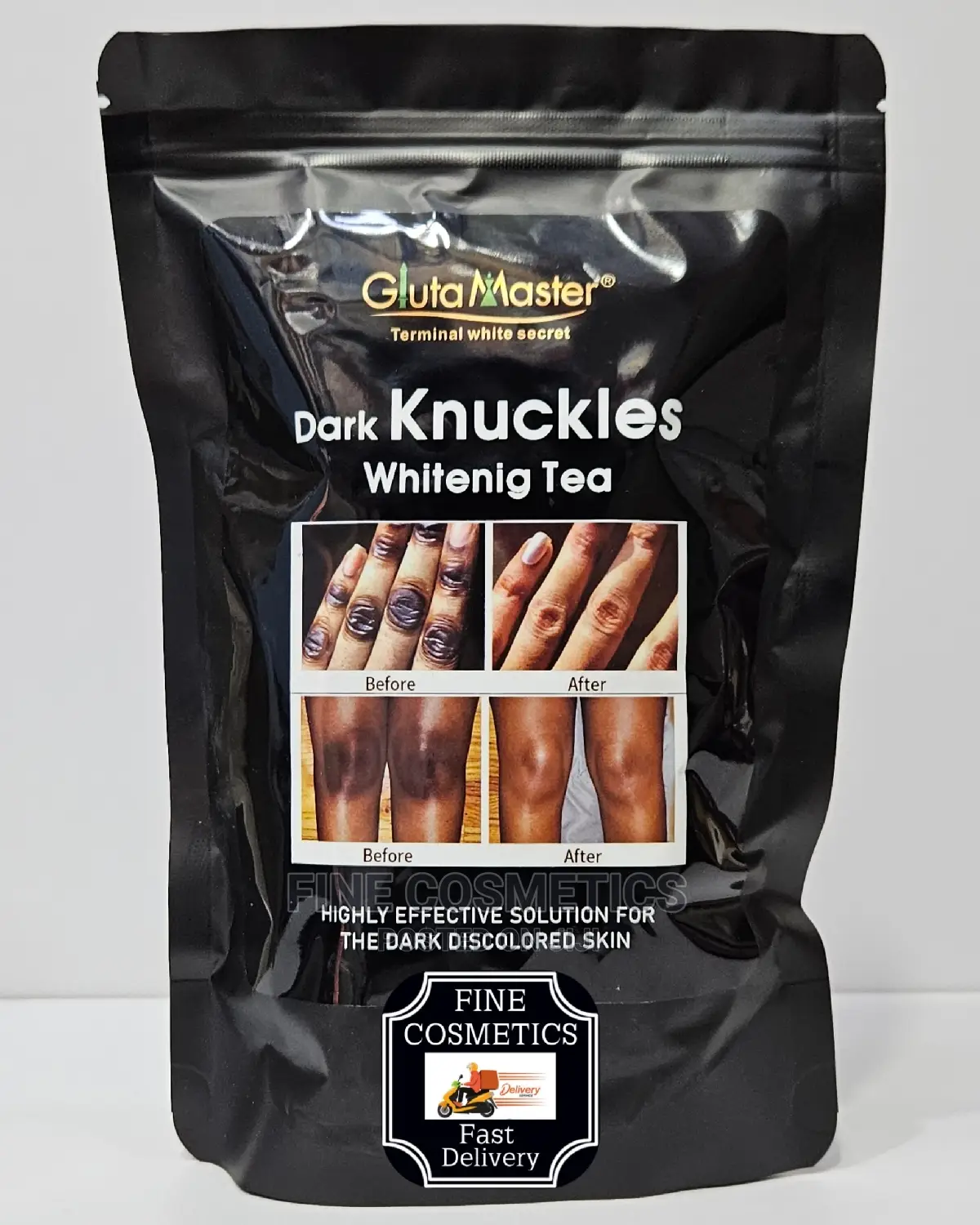 Gluta Master Dark Knuckles Terminal Whitening Tea Bags 