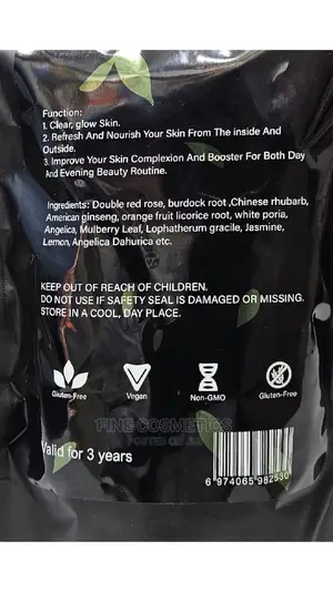Gluta Master Dark Knuckles Terminal Whitening Tea Bags 