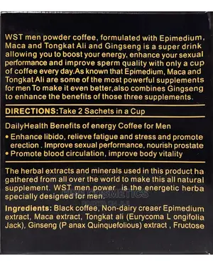 Manpower Energizer Coffee | Sexual Stamina Tongkat Booster
