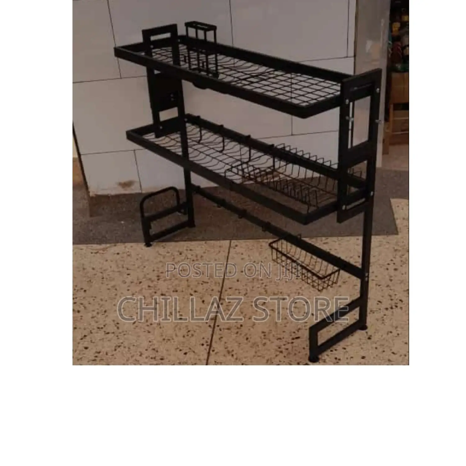 Kitchen Sink Dish Drying Rack Organizer.