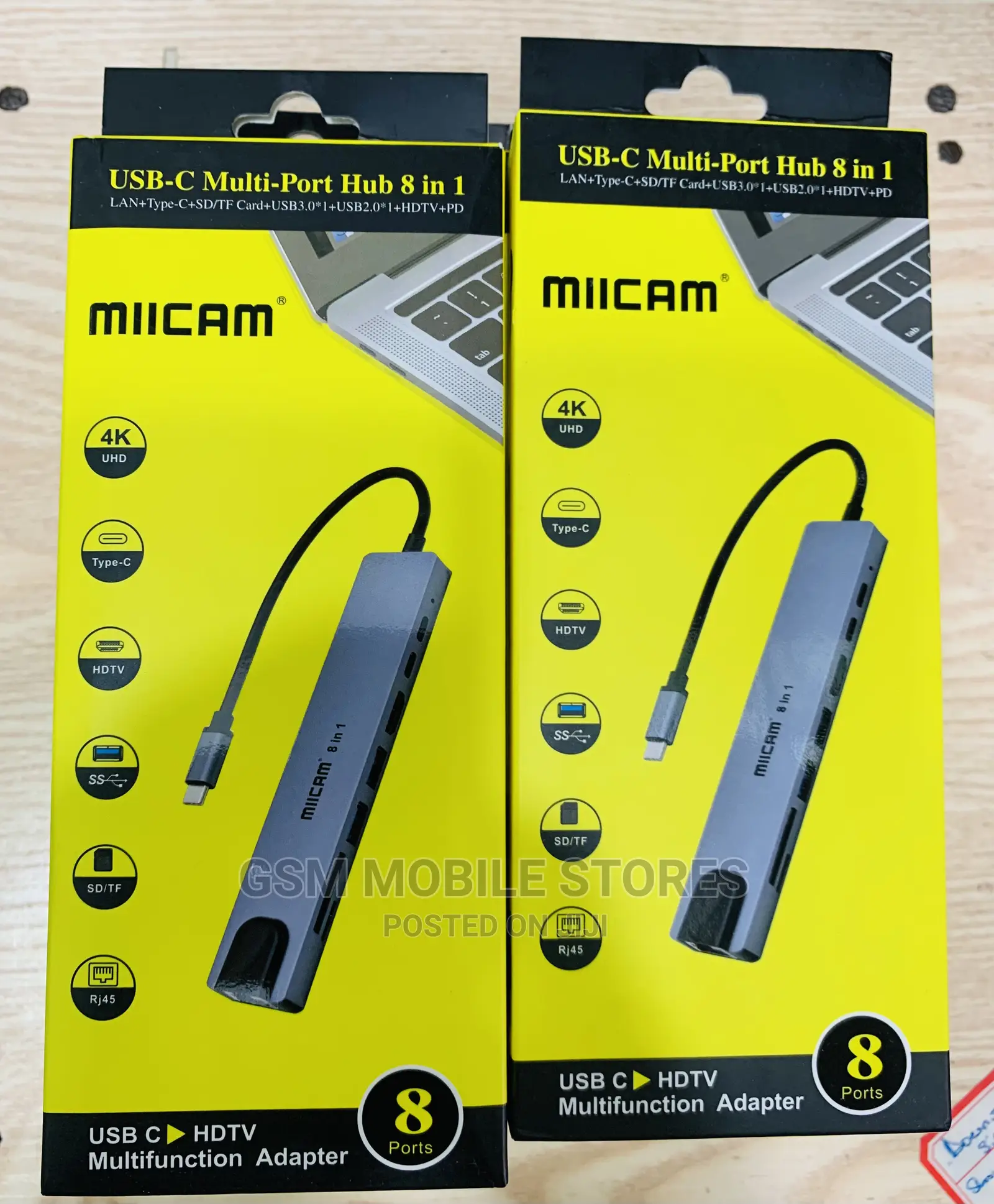USB-C Multi-Port Hub 8 in 1