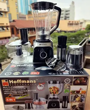 5 in 1 Multi-Function Food Processor - Hoffmans Hm- 1265