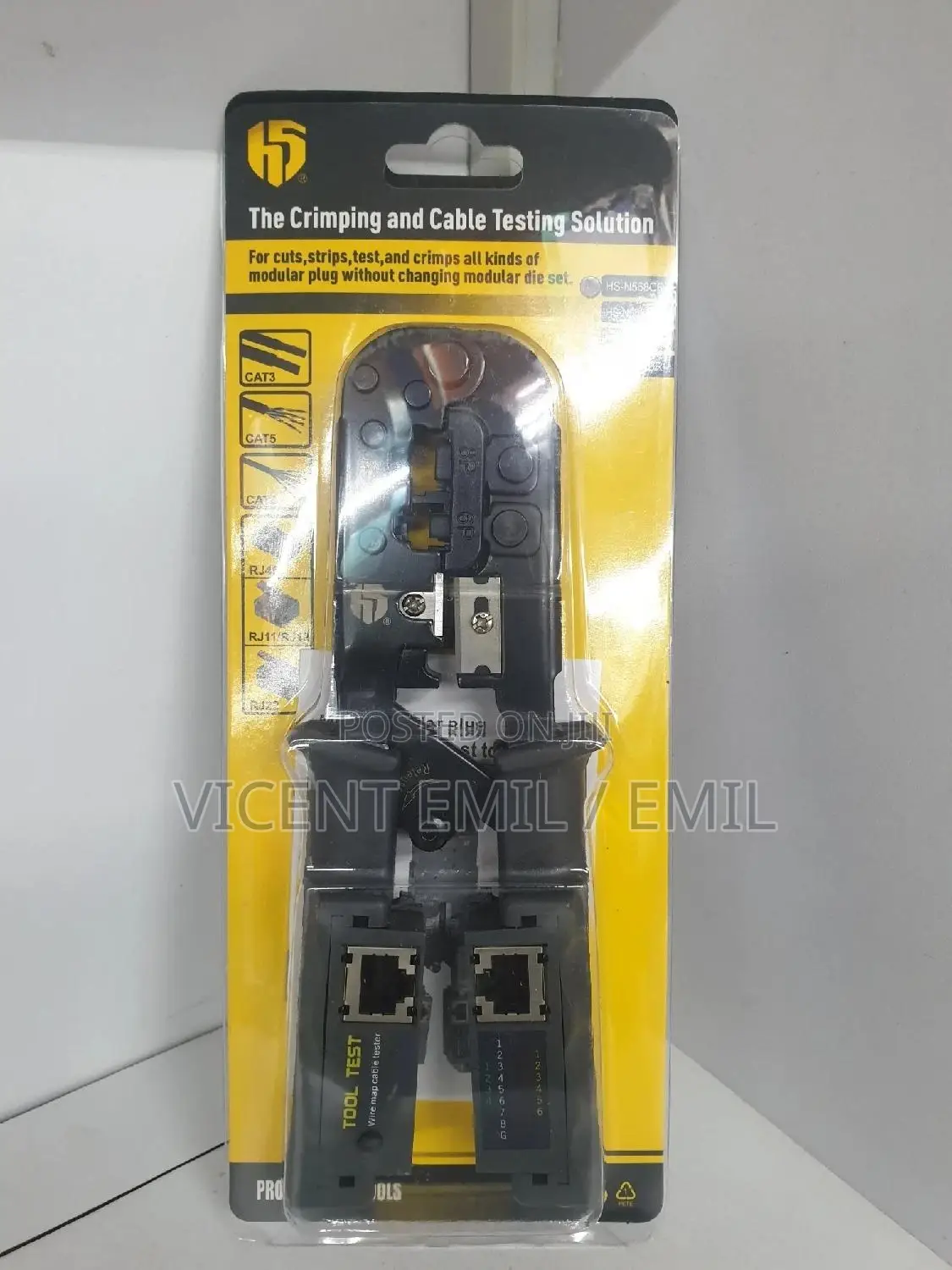 Crimping Tool and Cable Testing