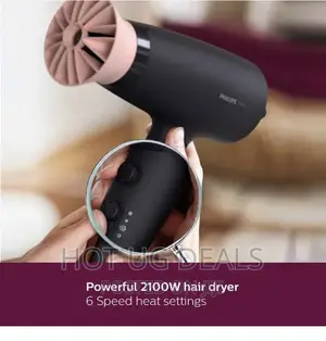 Philips BHD308 Professional Hair Dryer- Black
