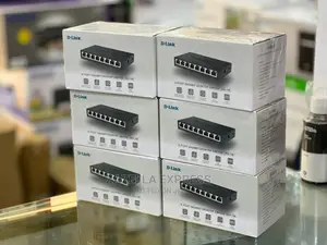 8-Port Gigabit Unmanaged Desktop Switch DGS-108