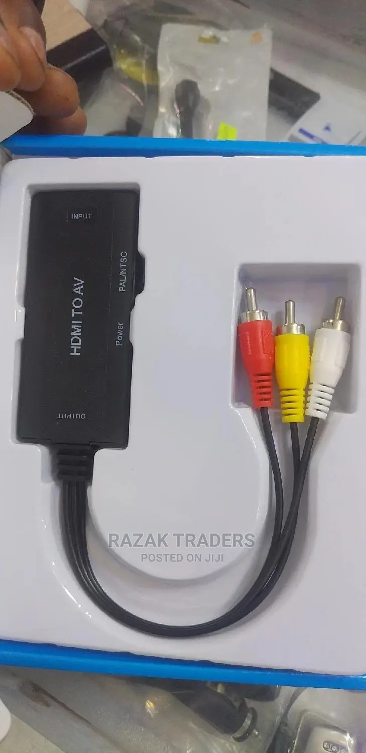 AV To HDMI Converter, Video Audio Converter Adapter