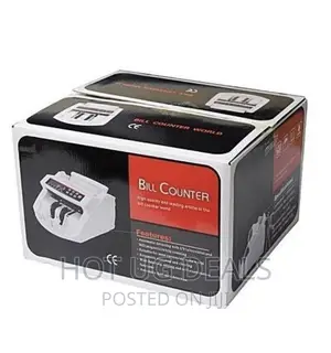 Money Cash Counting With Counterfeit Detector Uv_ Mg Machine