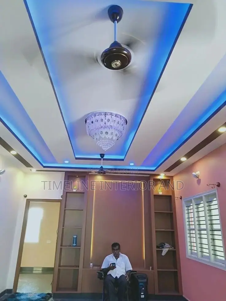 Lconic Gypsum False Ceiling.