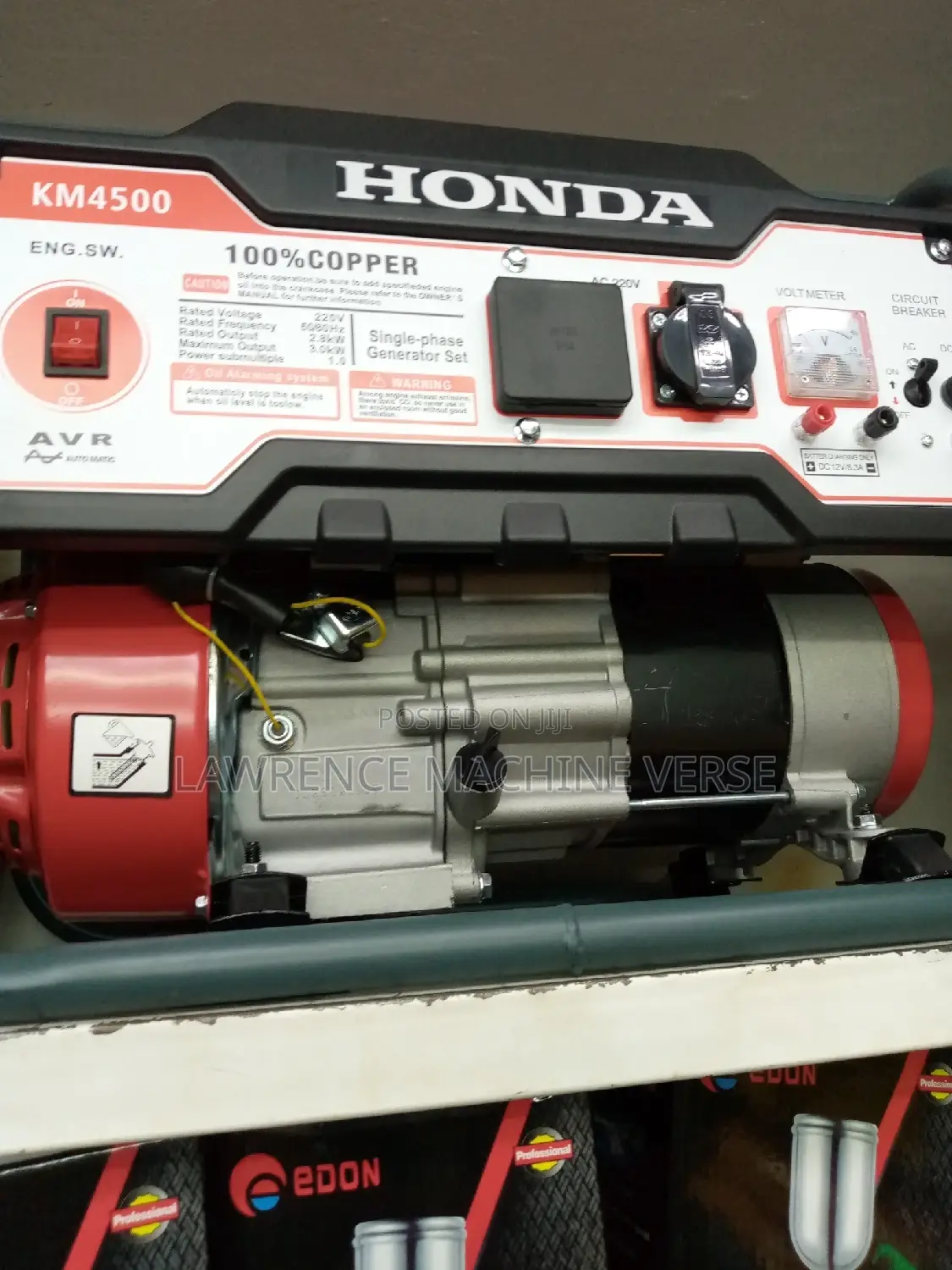 Honda Generator KM4500 3.0KV,KW