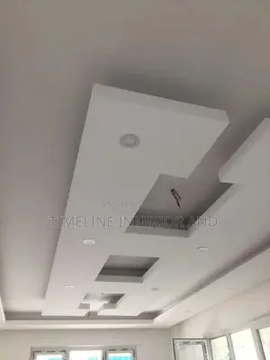 Unique Feature Gypsum Ceiling.