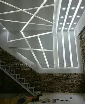 Unique Feature Gypsum Ceiling.