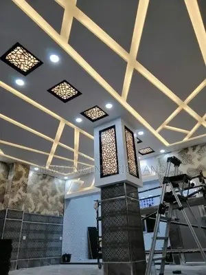 Unique Feature Gypsum Ceiling.