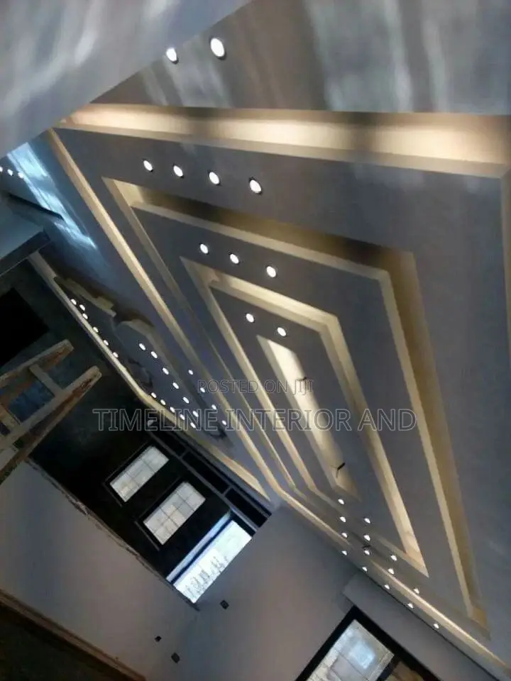 Enhancing Interior Gypsum Ceiling.
