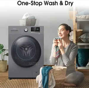 Hisense 8 Kg Washer 5 Kg Dryer 1400 RPM Silver