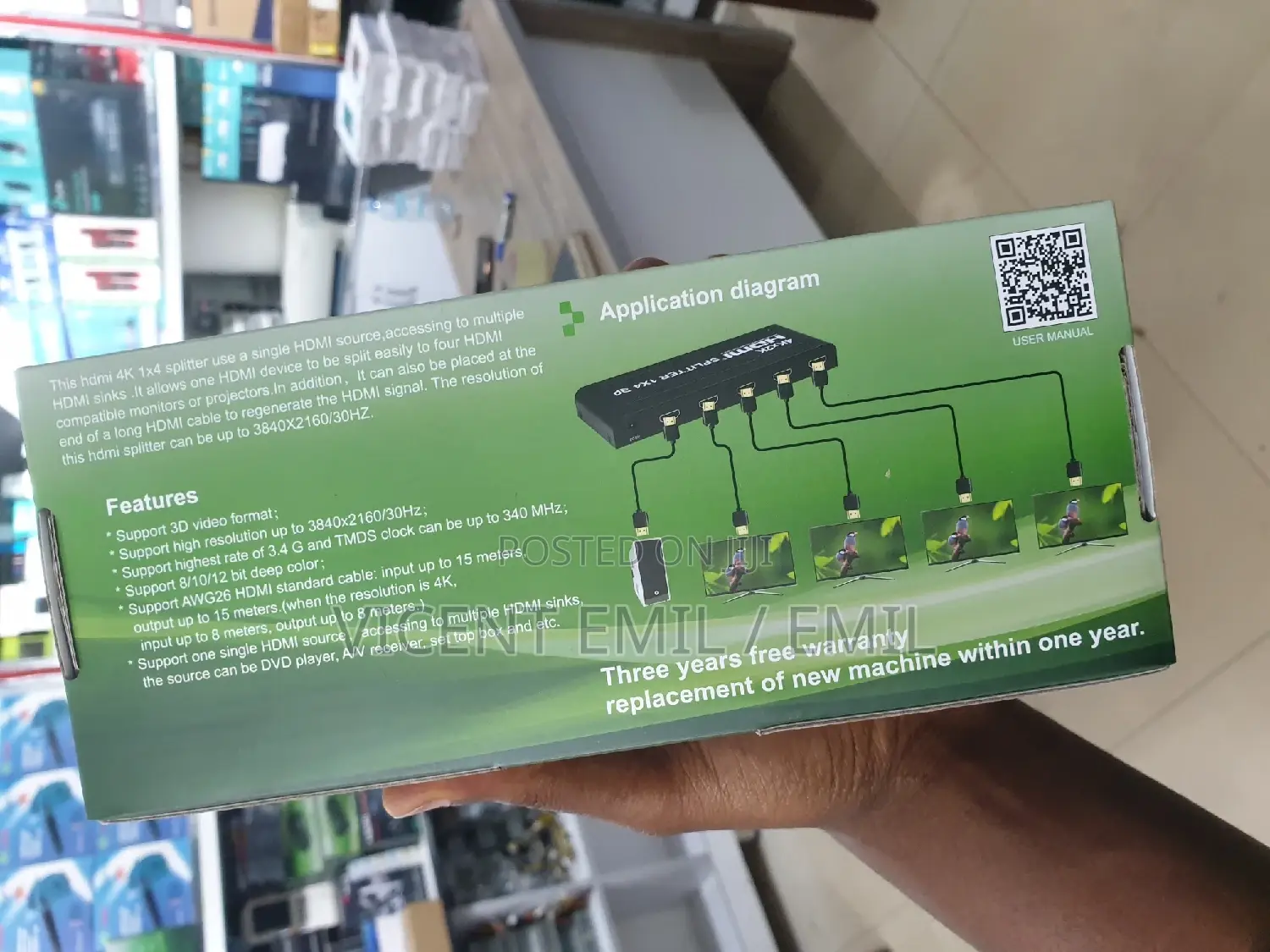 HDMI 1x4 Splitter