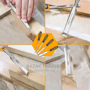 INGCO 4pcs Wood Chisel Set Woodworking 6/12/19/25mm