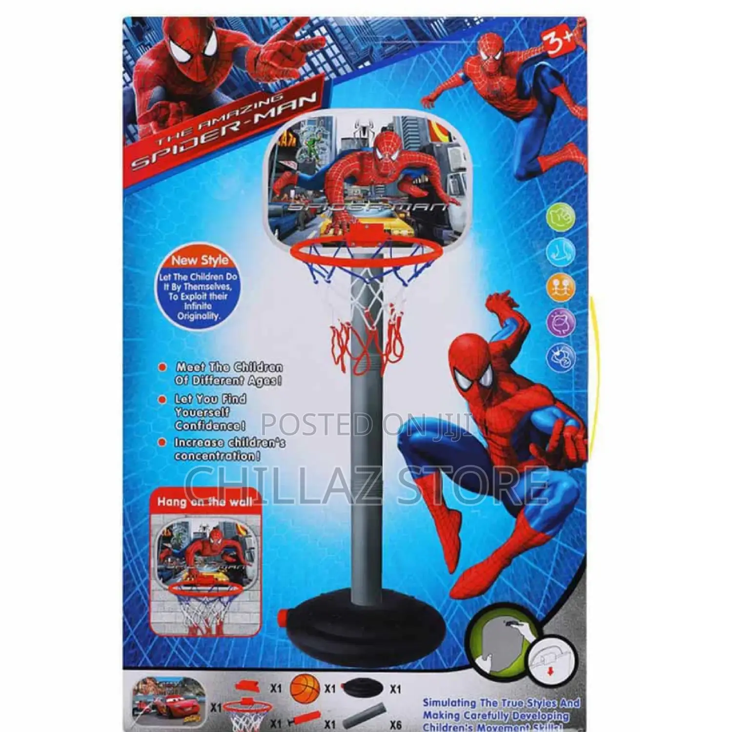 Spiderman Basketball Hoops.