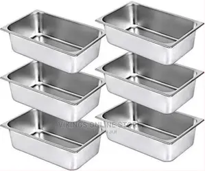 6 Pack Chafing Water Steam Table Buffet Food Pans