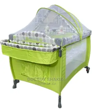 Foldable Baby Playpen/ Bed