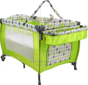Foldable Baby Playpen/ Bed