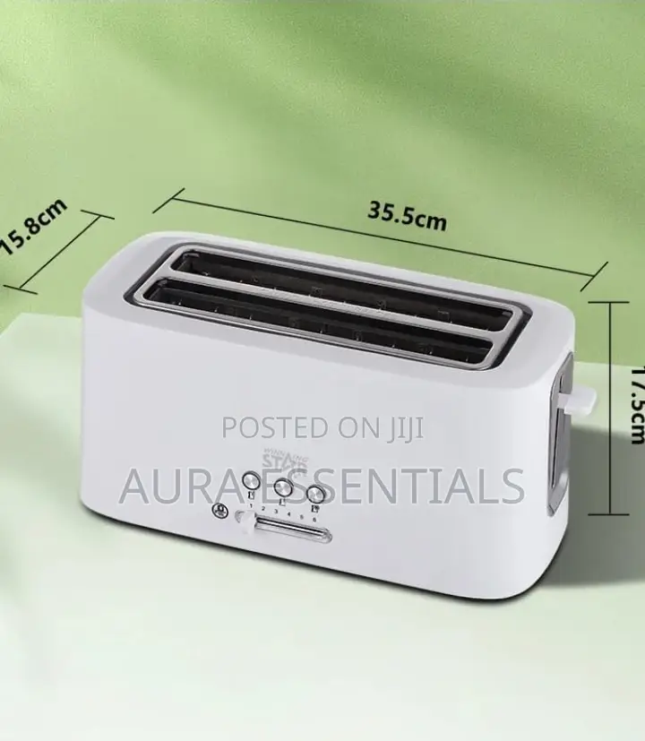 Winning Star 4 Slice Smart Electric Bread Toaster