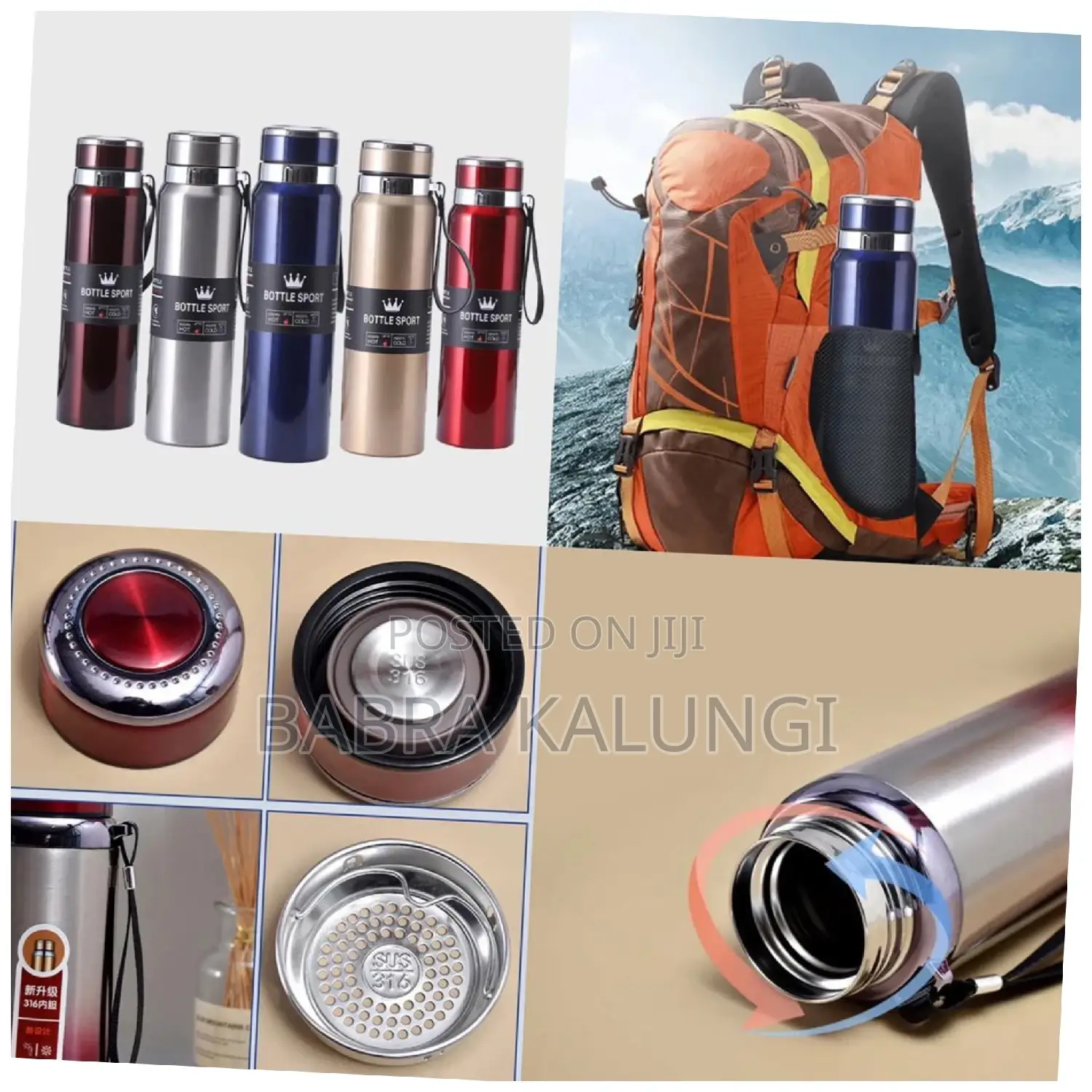 Travel Vacuum Bottle