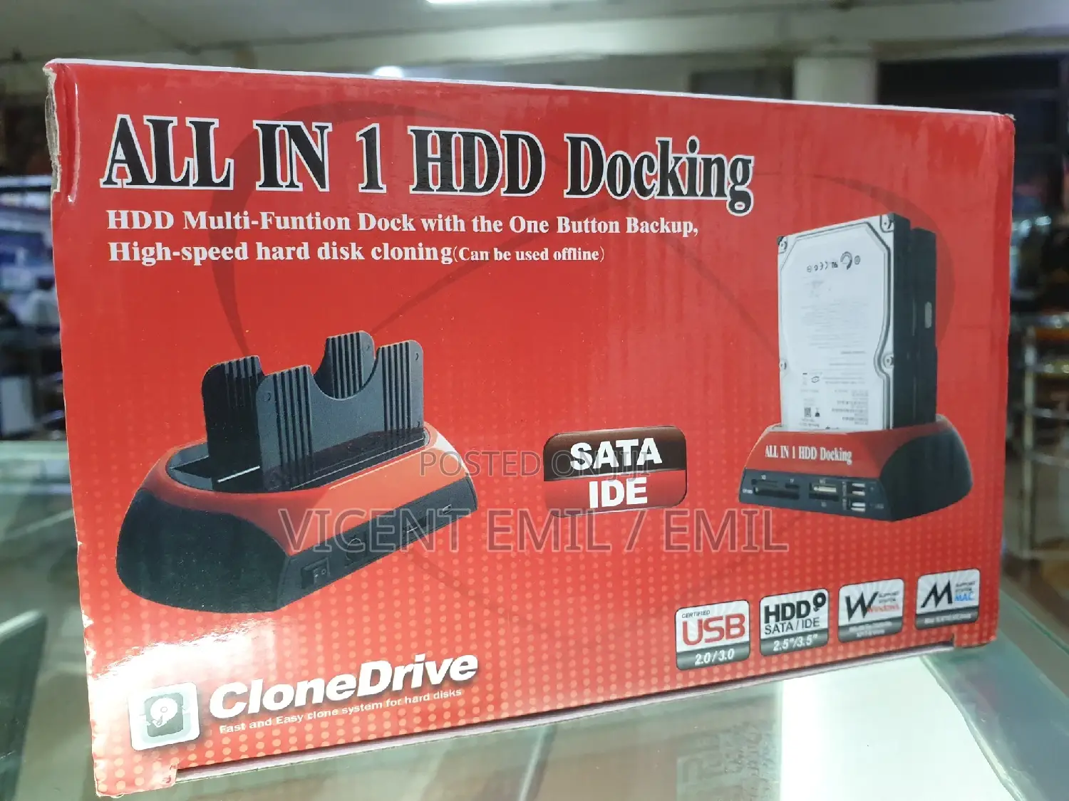 Docking Station 2.0 SATA and IDE