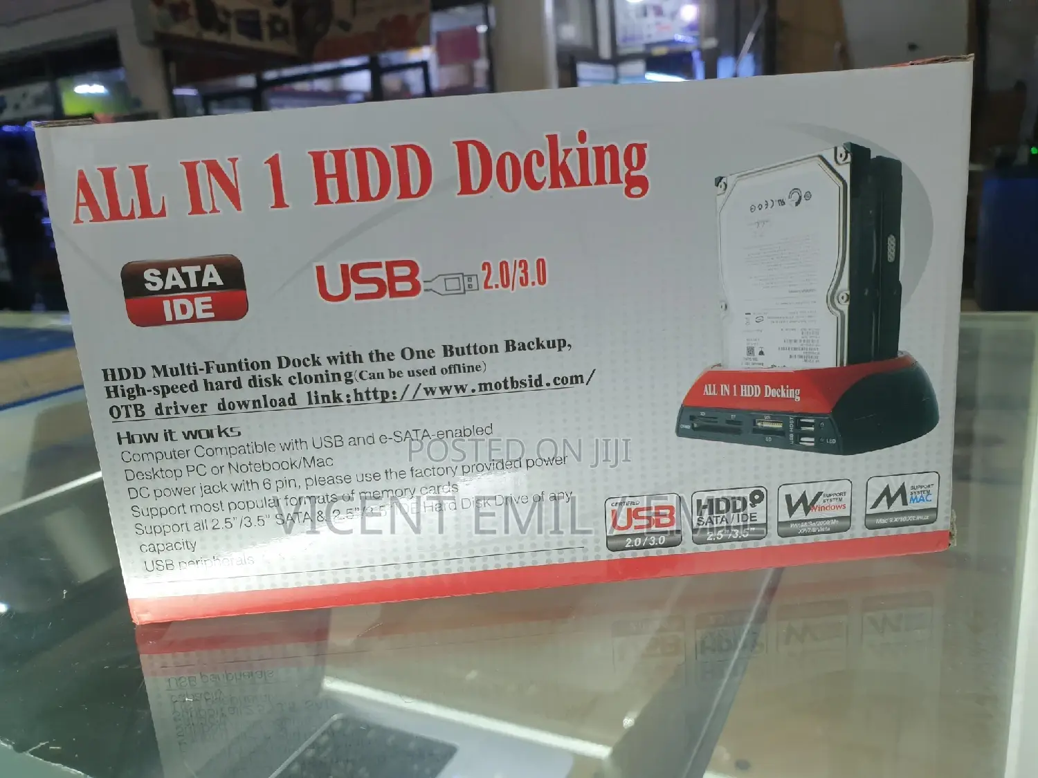 Docking Station 2.0 SATA and IDE