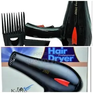 Electric Hand Hair Dryer - Black