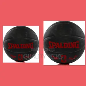 Spalding Street Outdoor Basketball – Black