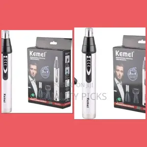 Kemei 3 In1 Electric Nose Ear Trimmer for Men