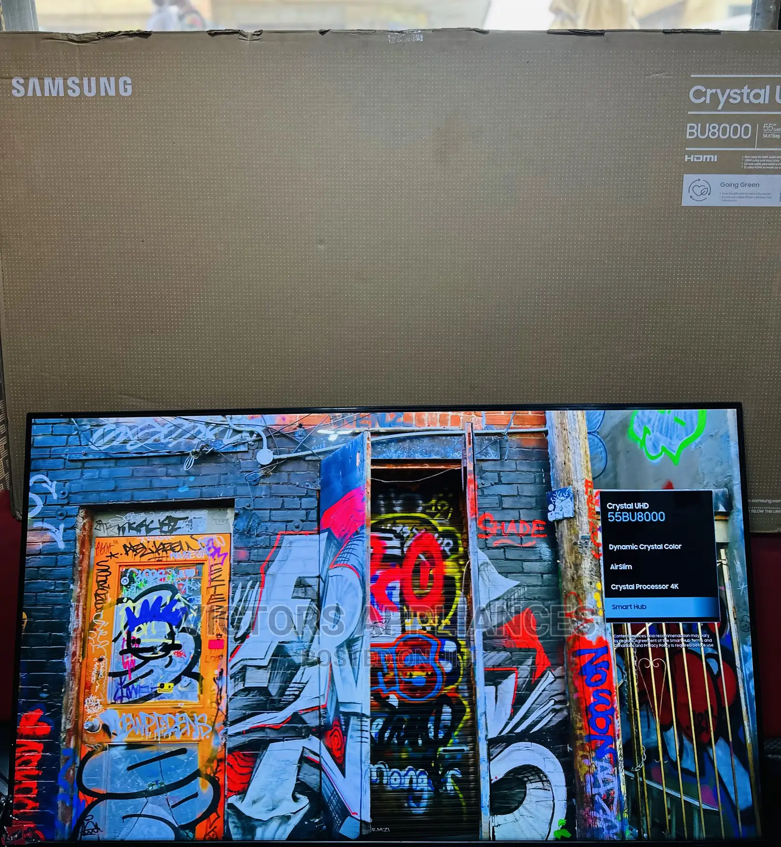 Crystal UHD SAMSUNG 55”