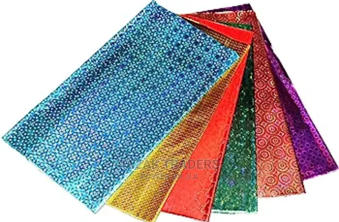 Gift Wrappers, Wrapping Paper Coloured 50pcs
