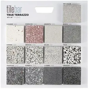 Terrazzo Flooring Samples Stones.