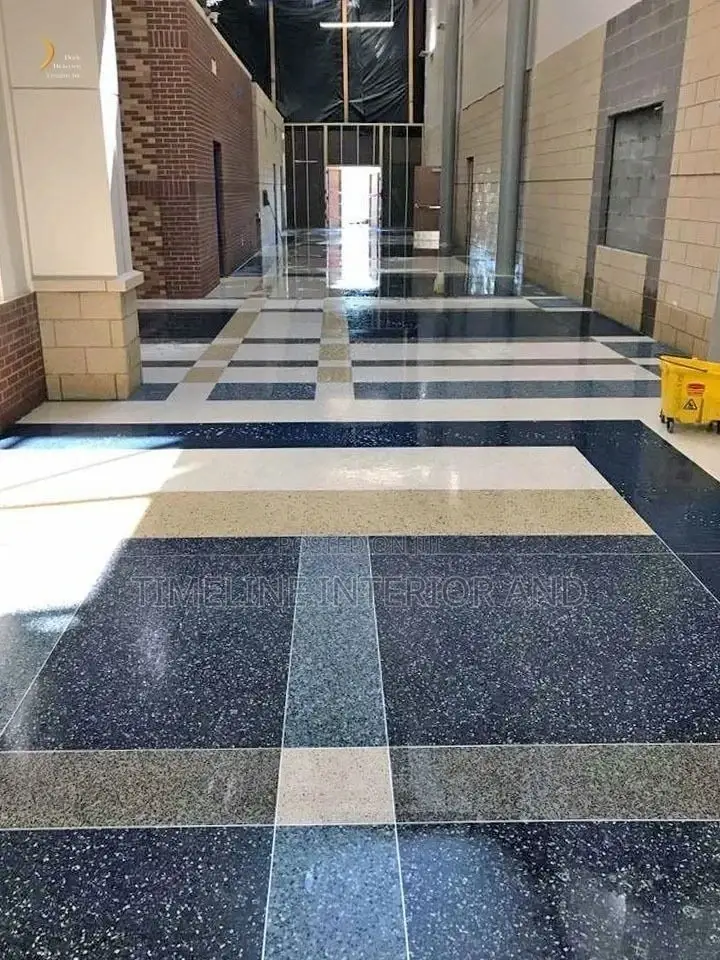 Outstanding Terrazzo Flooring.