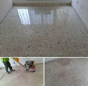 Shiny Terrazzo Flooring.